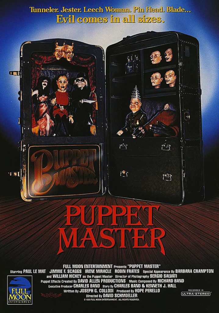 Puppet Master la locandina degli Stati Uniti