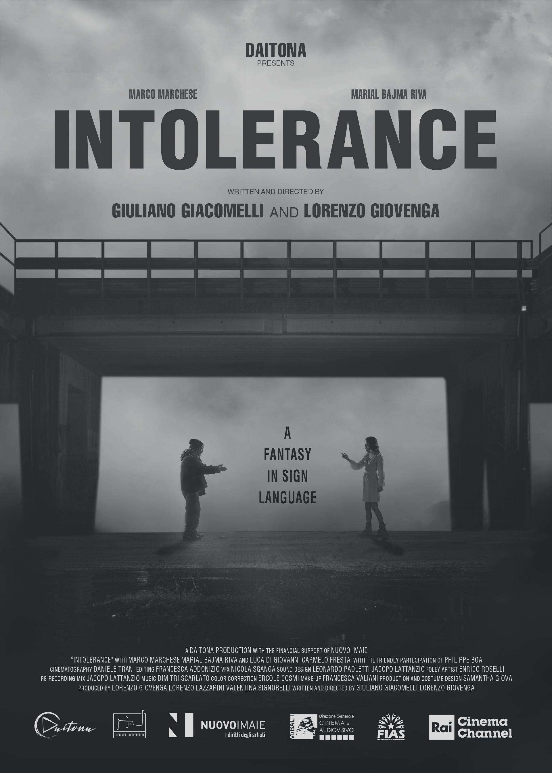 Intolerance - cortometraggio - locandina
