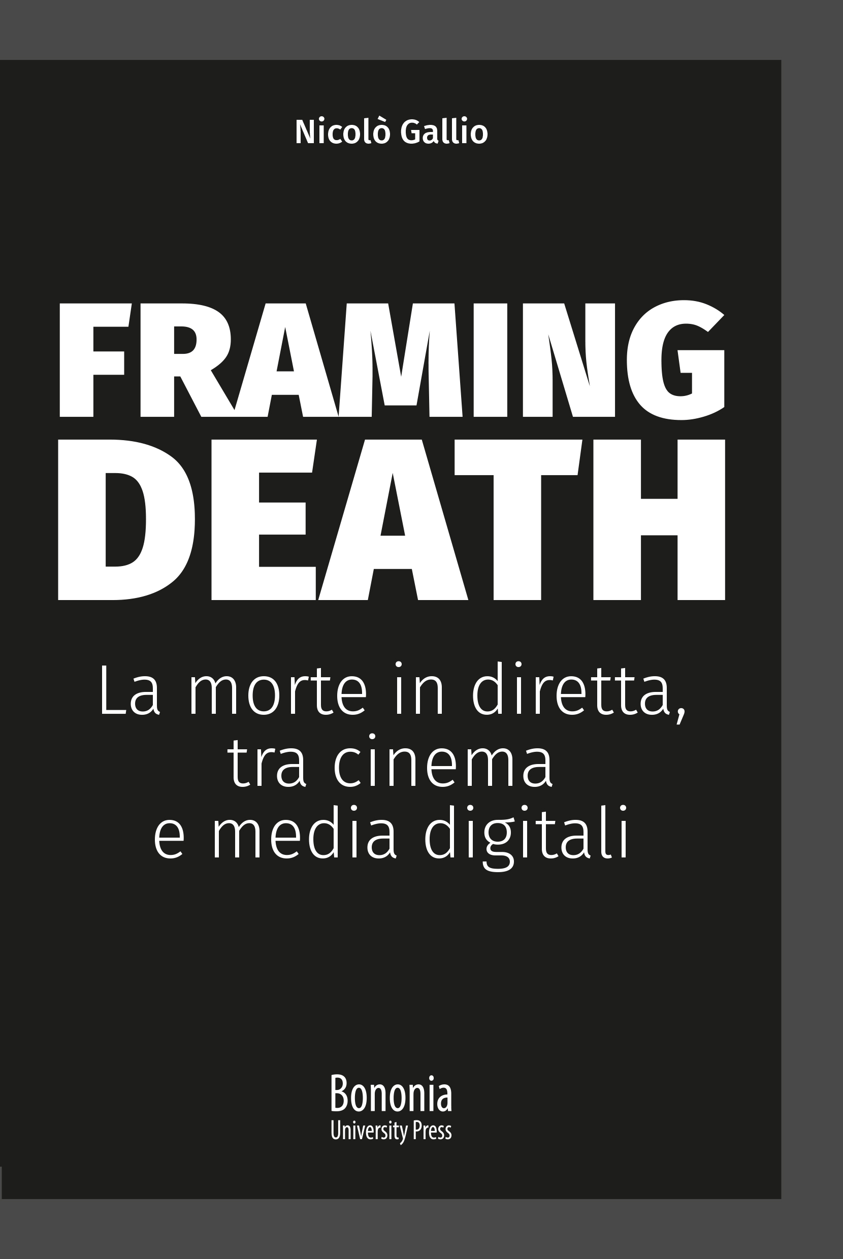 Framing Death - copertina libro