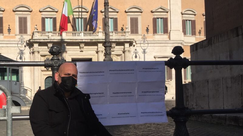La protesta di Luigi Pastore sulla chiusura di cinema e teatri