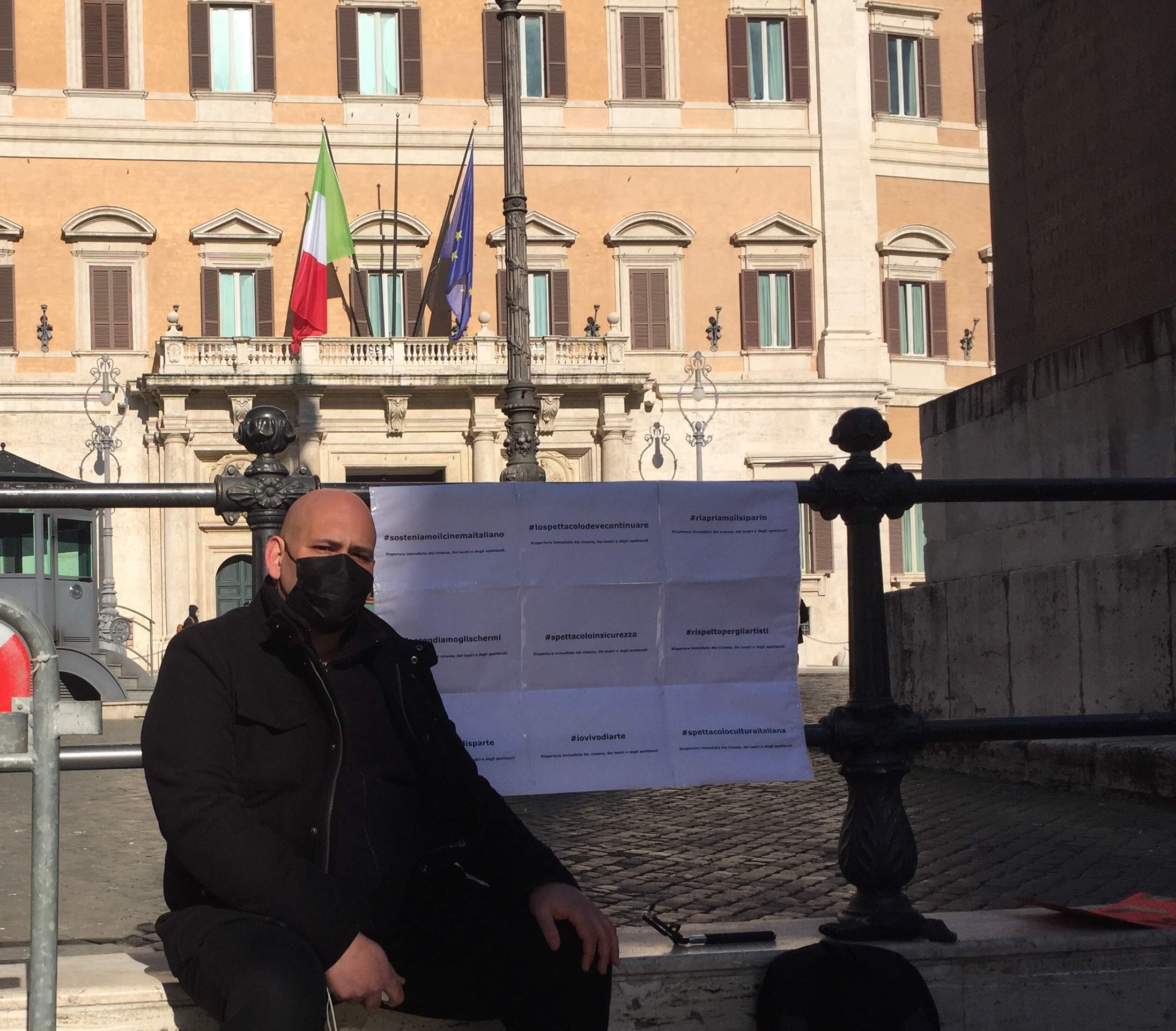 La protesta di Luigi Pastore sulla chiusura di cinema e teatri