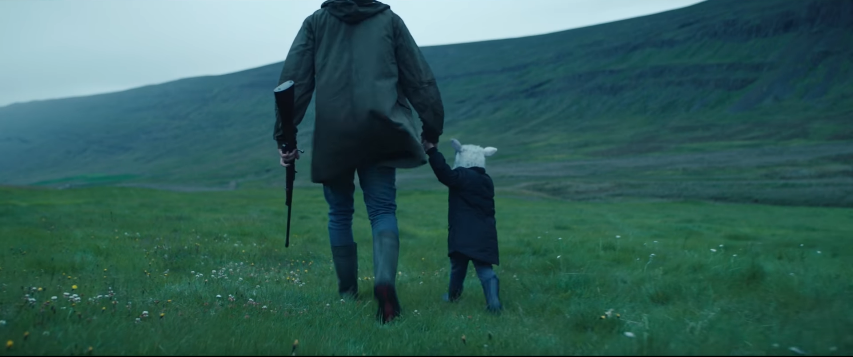 Un frame dal trailer di Lamb di Valdimar Jóhannsson