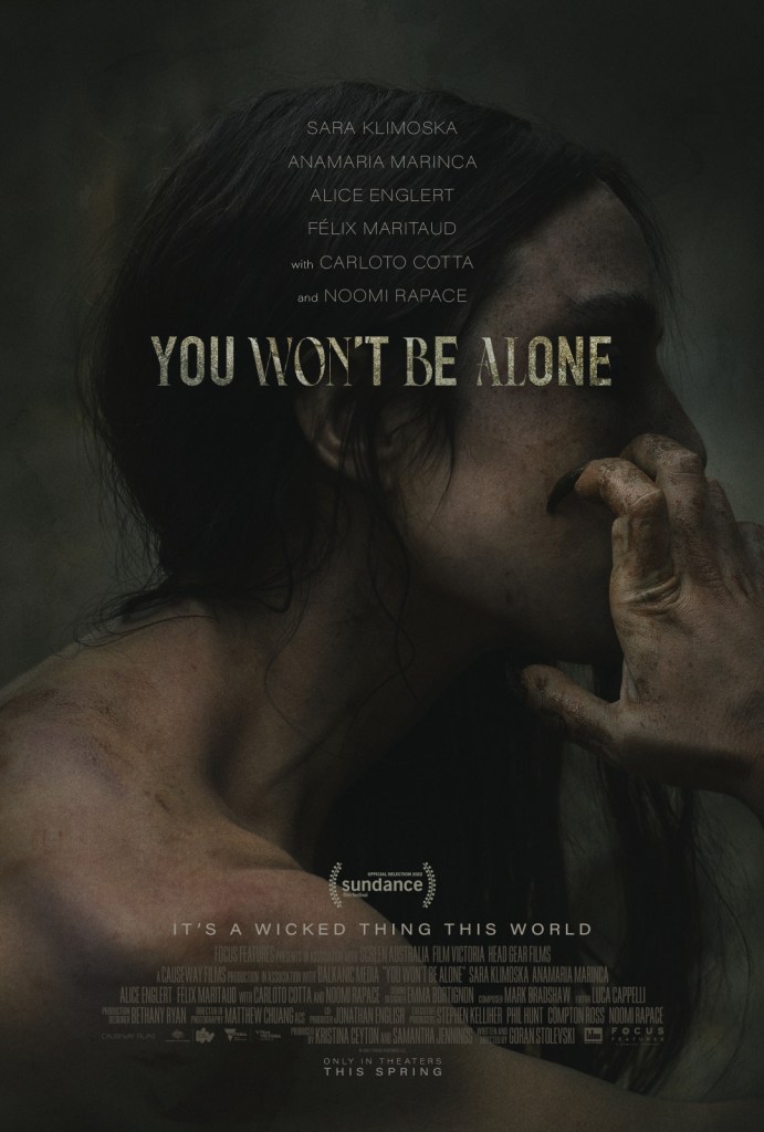 [NEWS] Il trailer dell’horror You Won’t Be Alone con Noomi Rapace