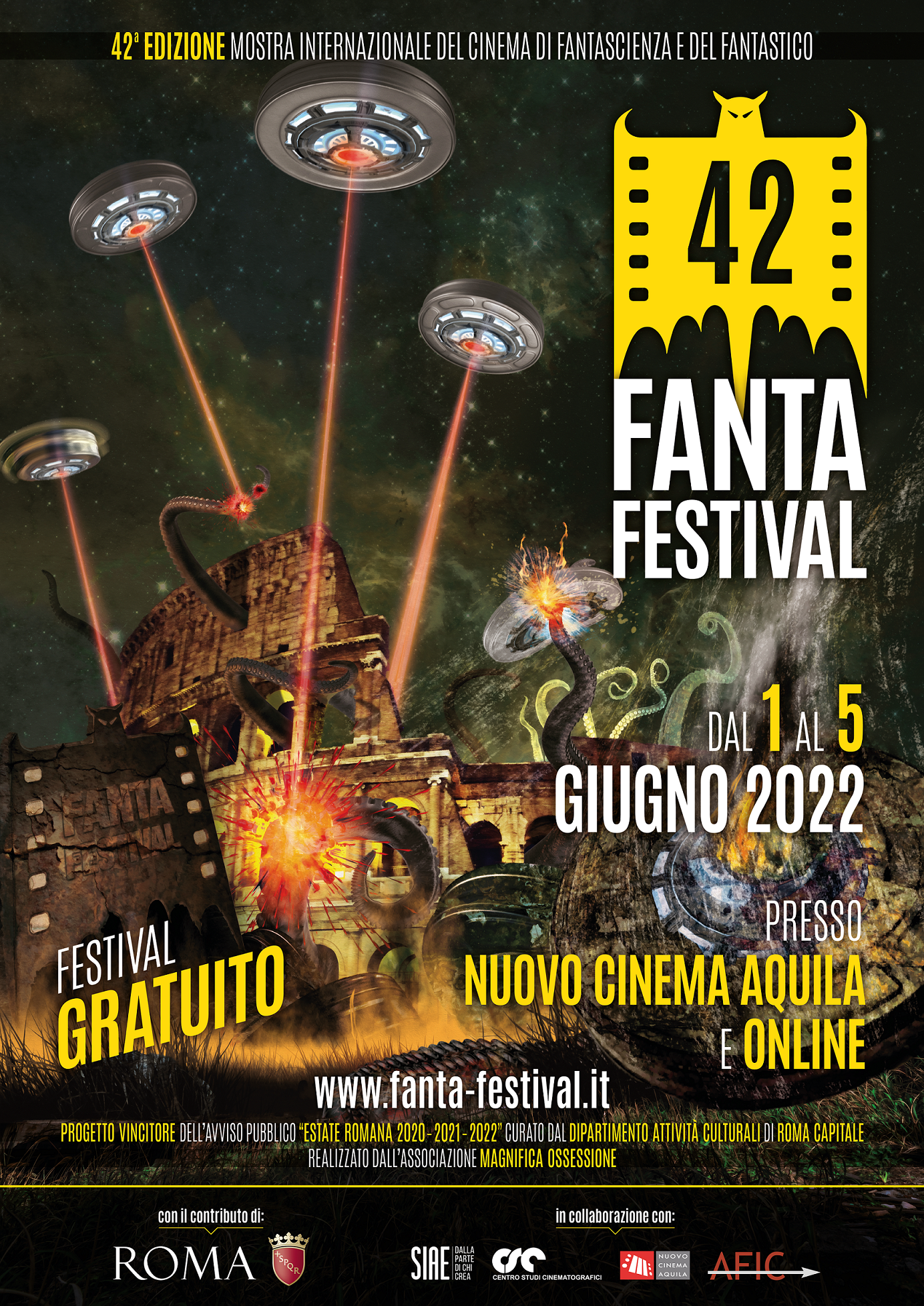 [NEWS] Il programma del Fantafestival 2022 (1-5 giugno)