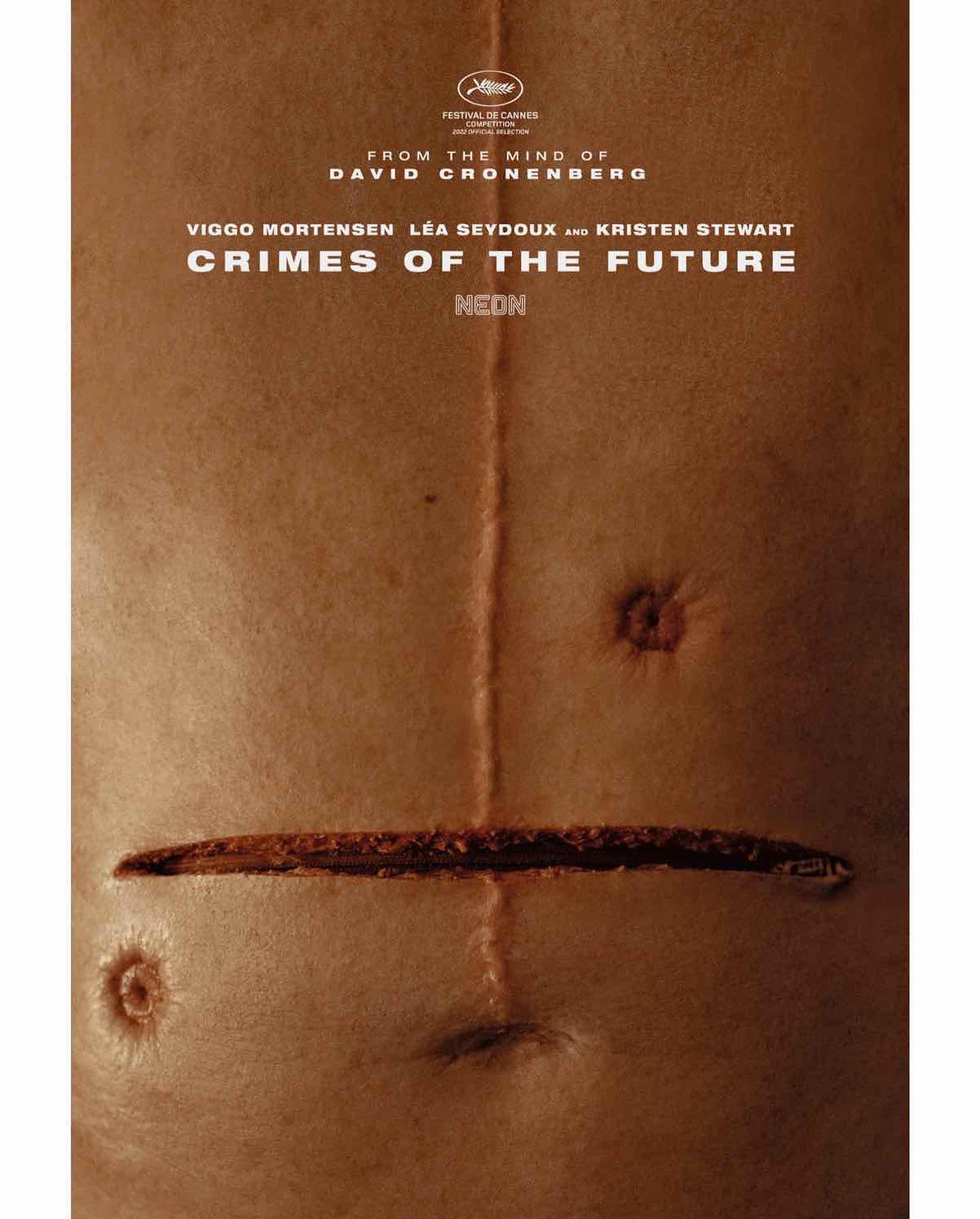 [NEWS] La locandina ufficiale statunitense di Crimes of the Future