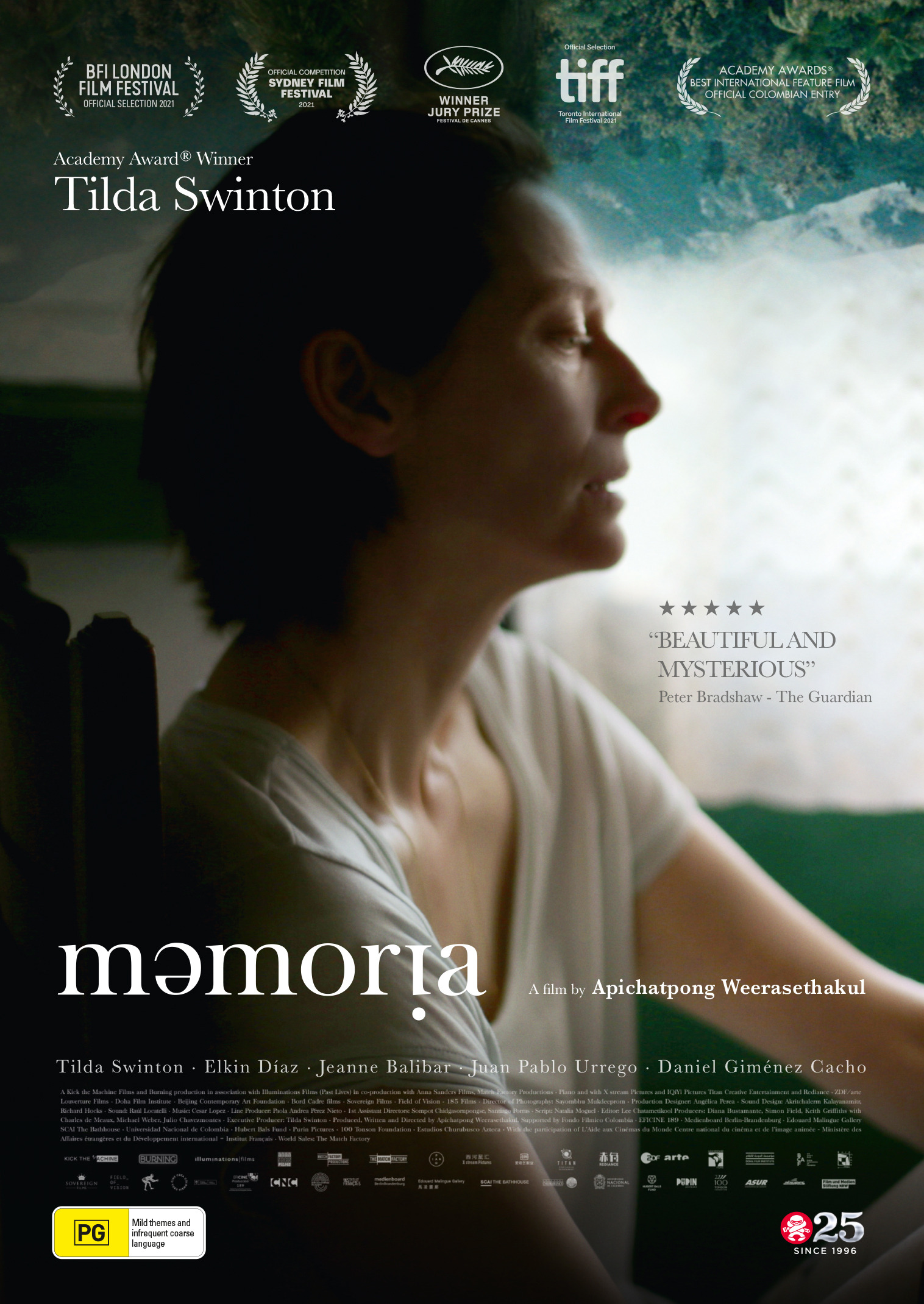 [NEWS] Il trailer del misterioso Memoria con Tilda Swinton