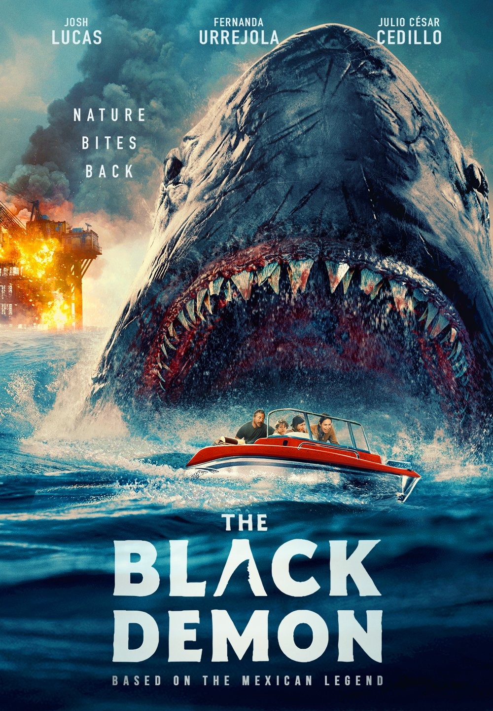 The Black Demon: il trailer del film con un enorme squalo giustiziere