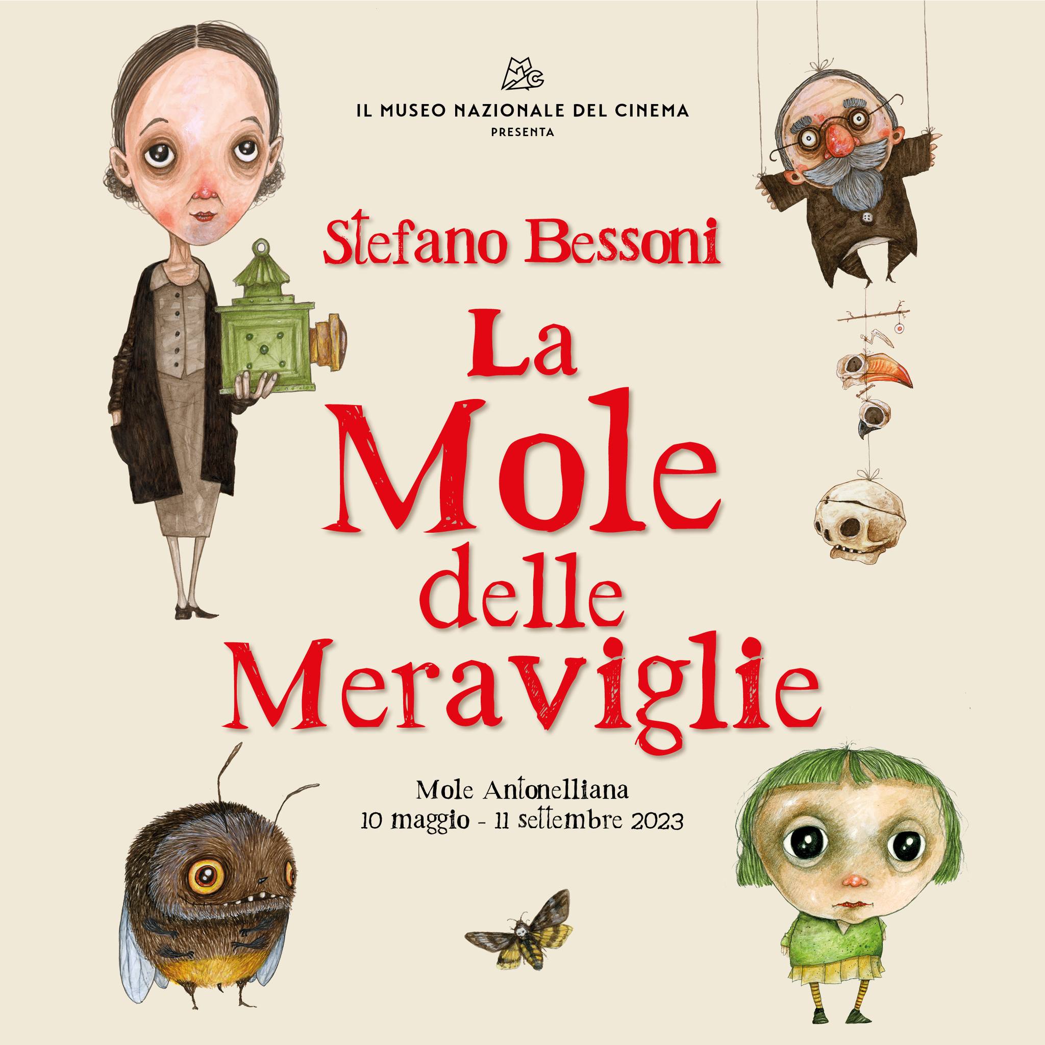 Alla Mole Antonelliana una mostra sull’animatore Stefano Bessoni