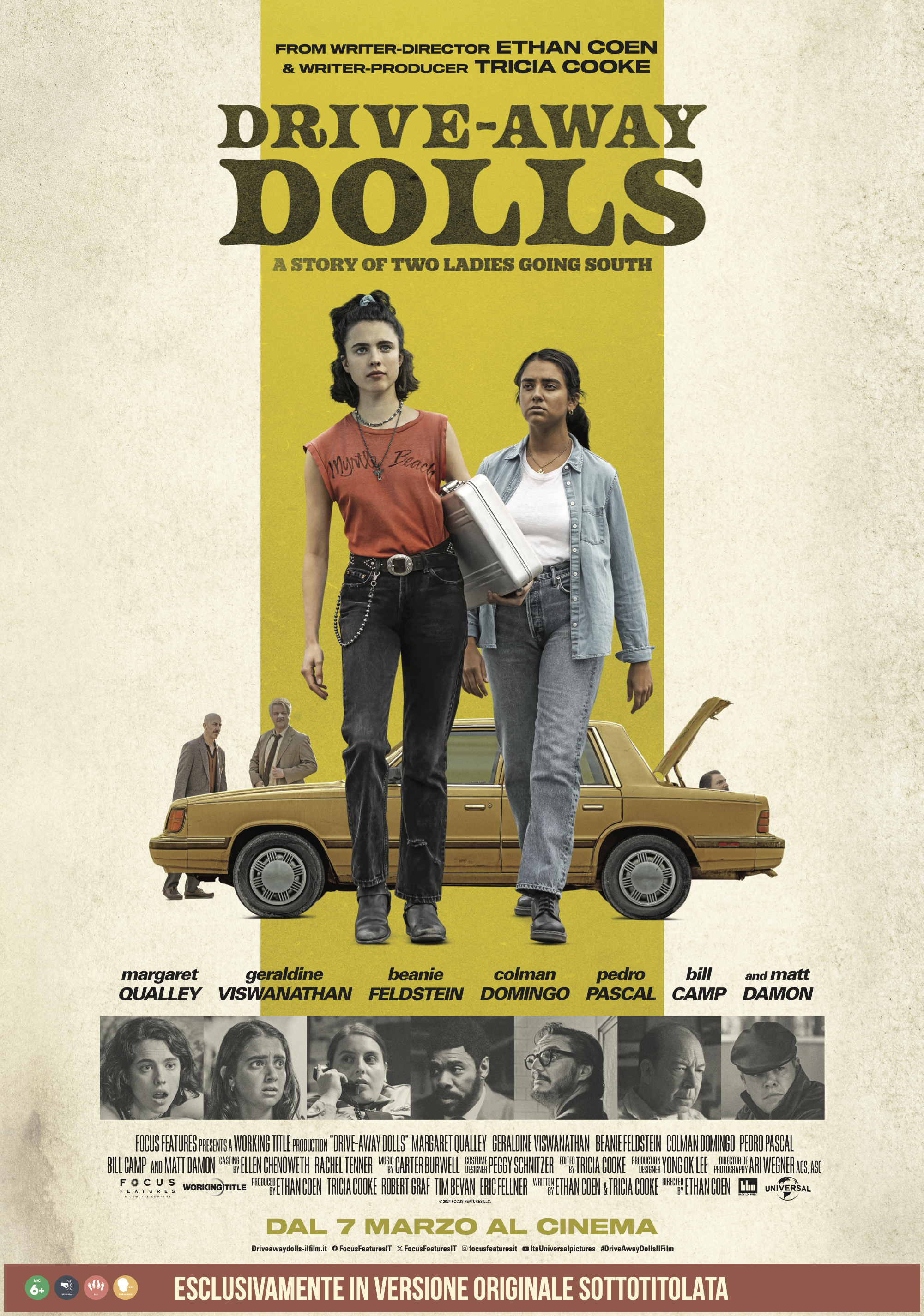 Drive-Away Dolls: il trailer del film on the road di Ethan Coen