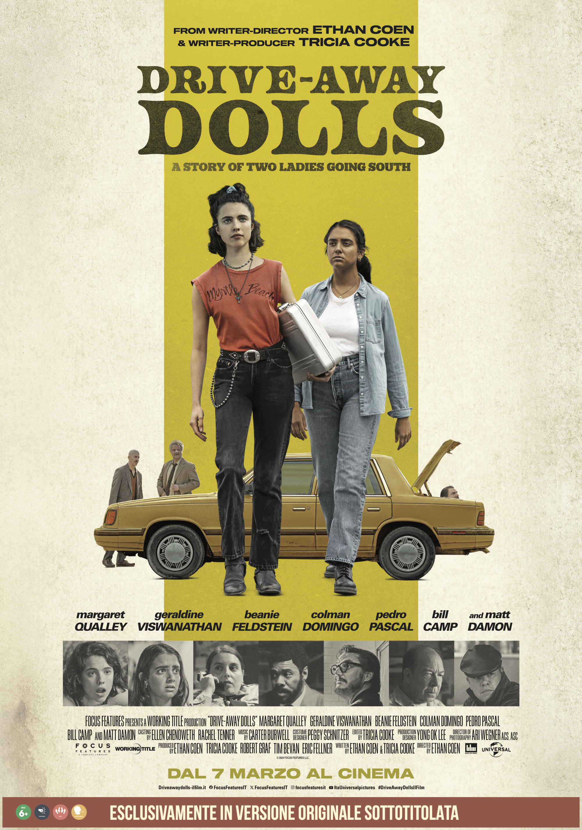 Drive-Away Dolls: la prima clip italiana della commedia di Ethan Coen